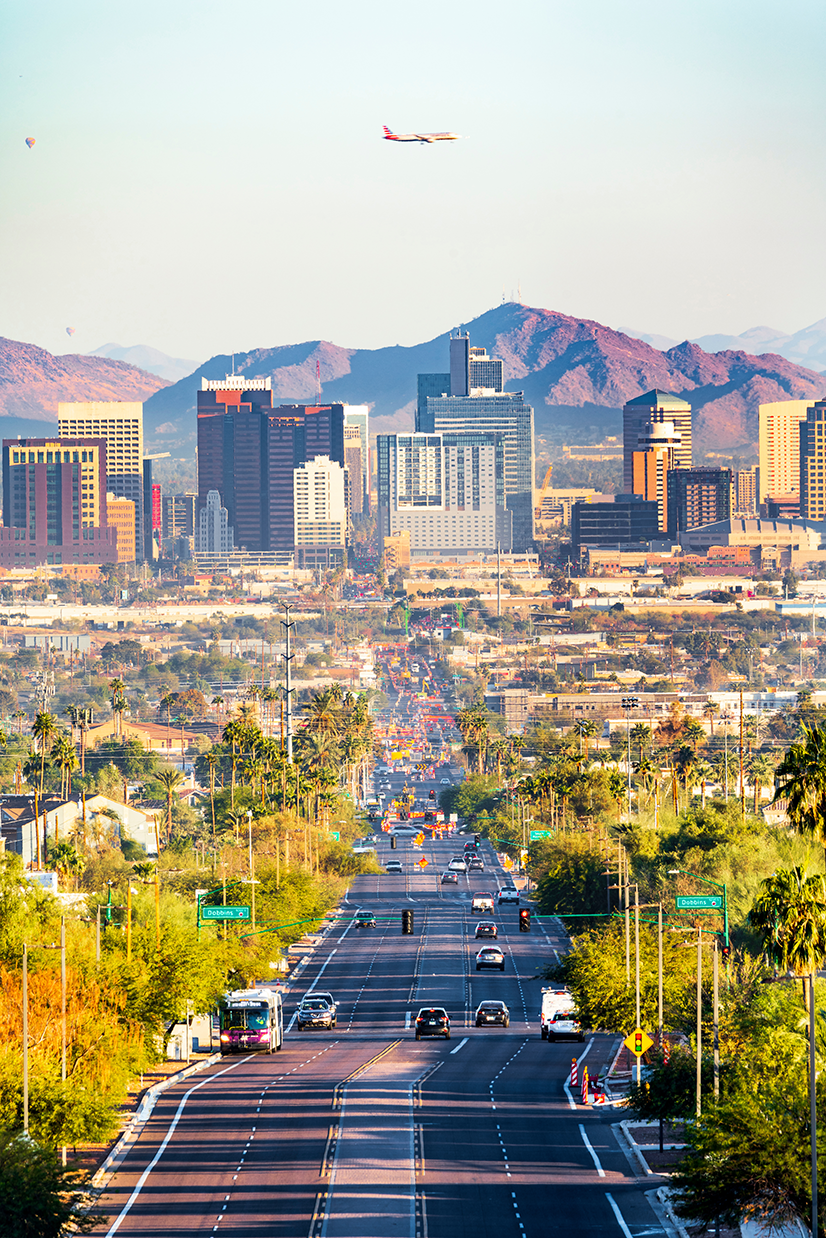 Skyline of Phoenix, Arizona
